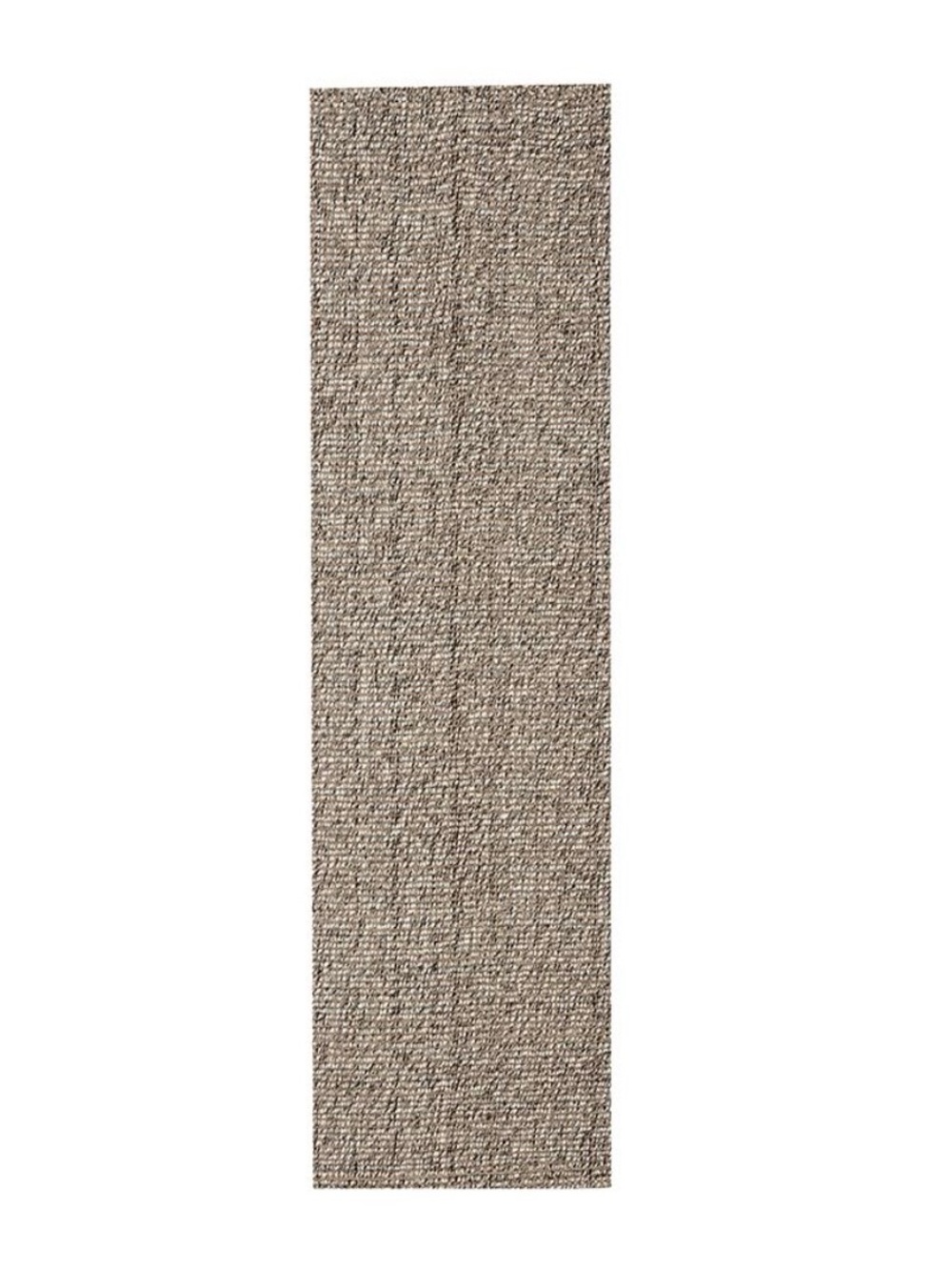 Pottery Barn Chunky Wool Jute Rug Color Gray 2.5ft x 9ft, SN: 3568078, NWT